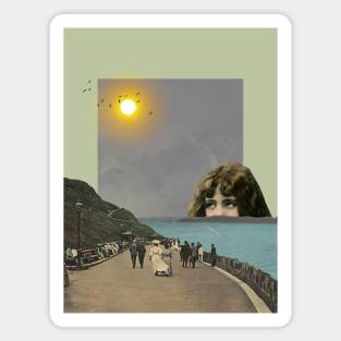 Light Of Summer - Surreal/Collage Art Magnet